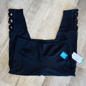 NWT Marika Black Workout Pants